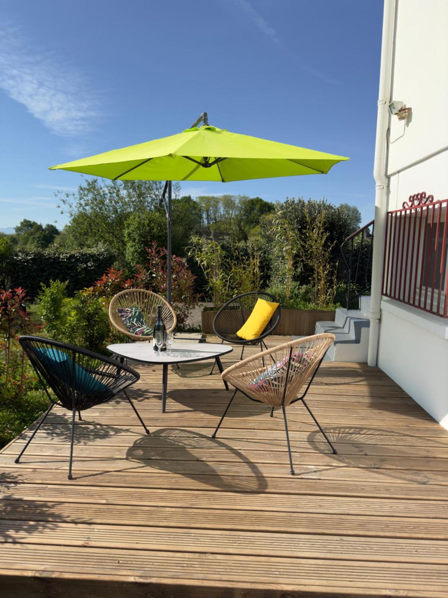 Maison Des Chenes 64 - Independant Apartment With Terrasse Boucau Zewnętrze zdjęcie