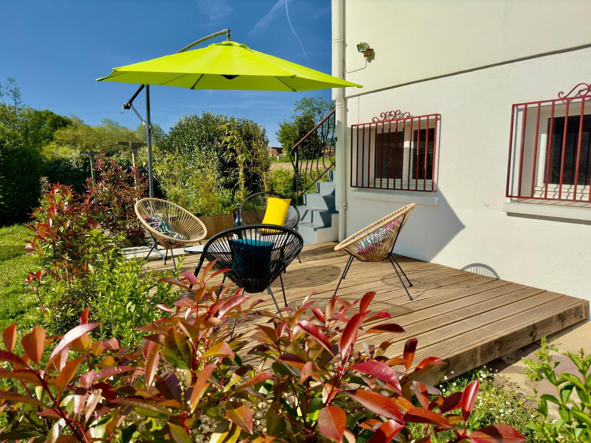 Maison Des Chenes 64 - Independant Apartment With Terrasse Boucau Zewnętrze zdjęcie
